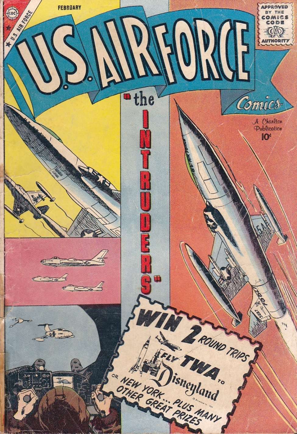 Comic Book Cover For U.S. Air Force Comics 8