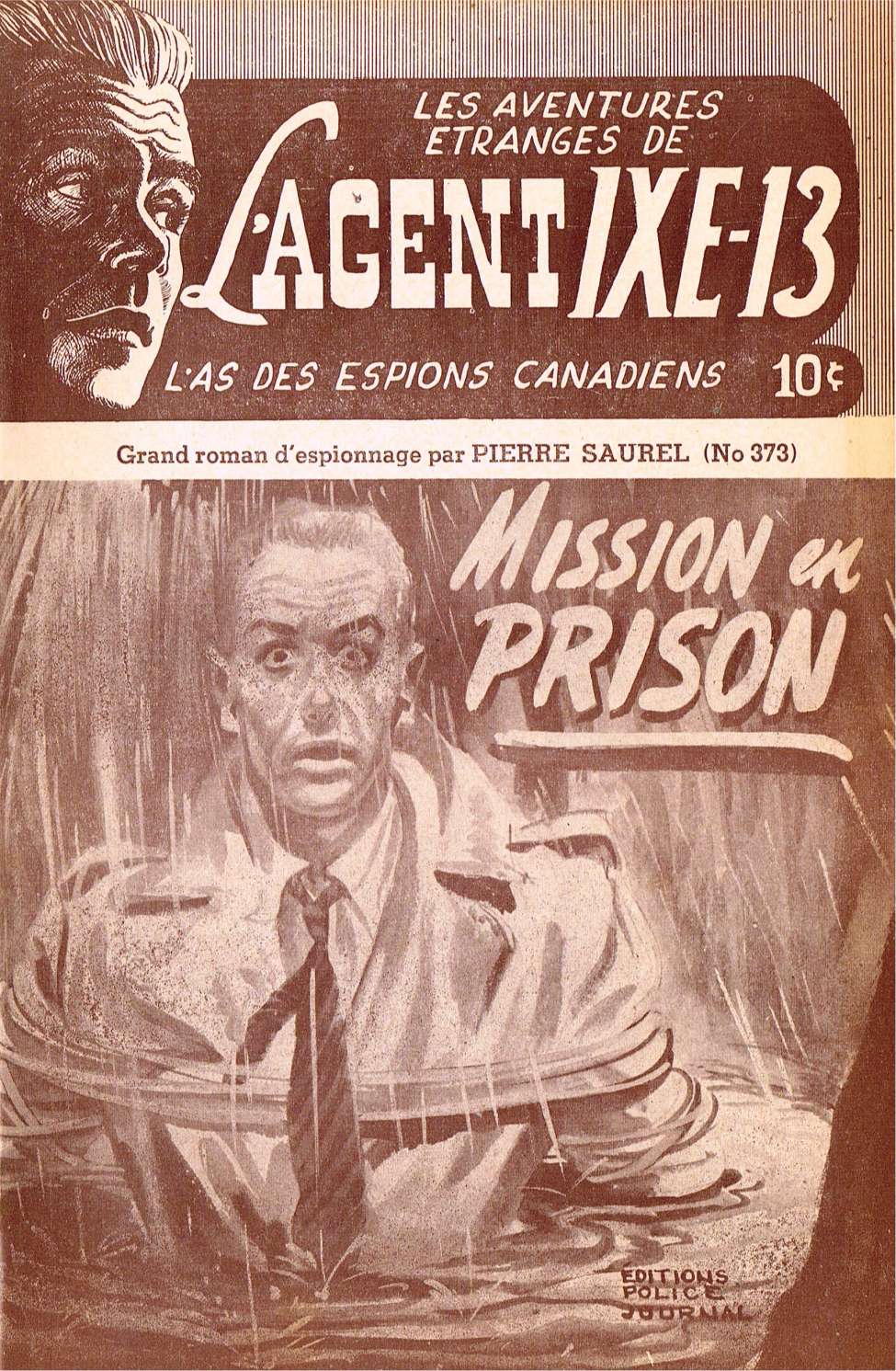 Book Cover For L'Agent IXE-13 v2 373 - Mission en prison