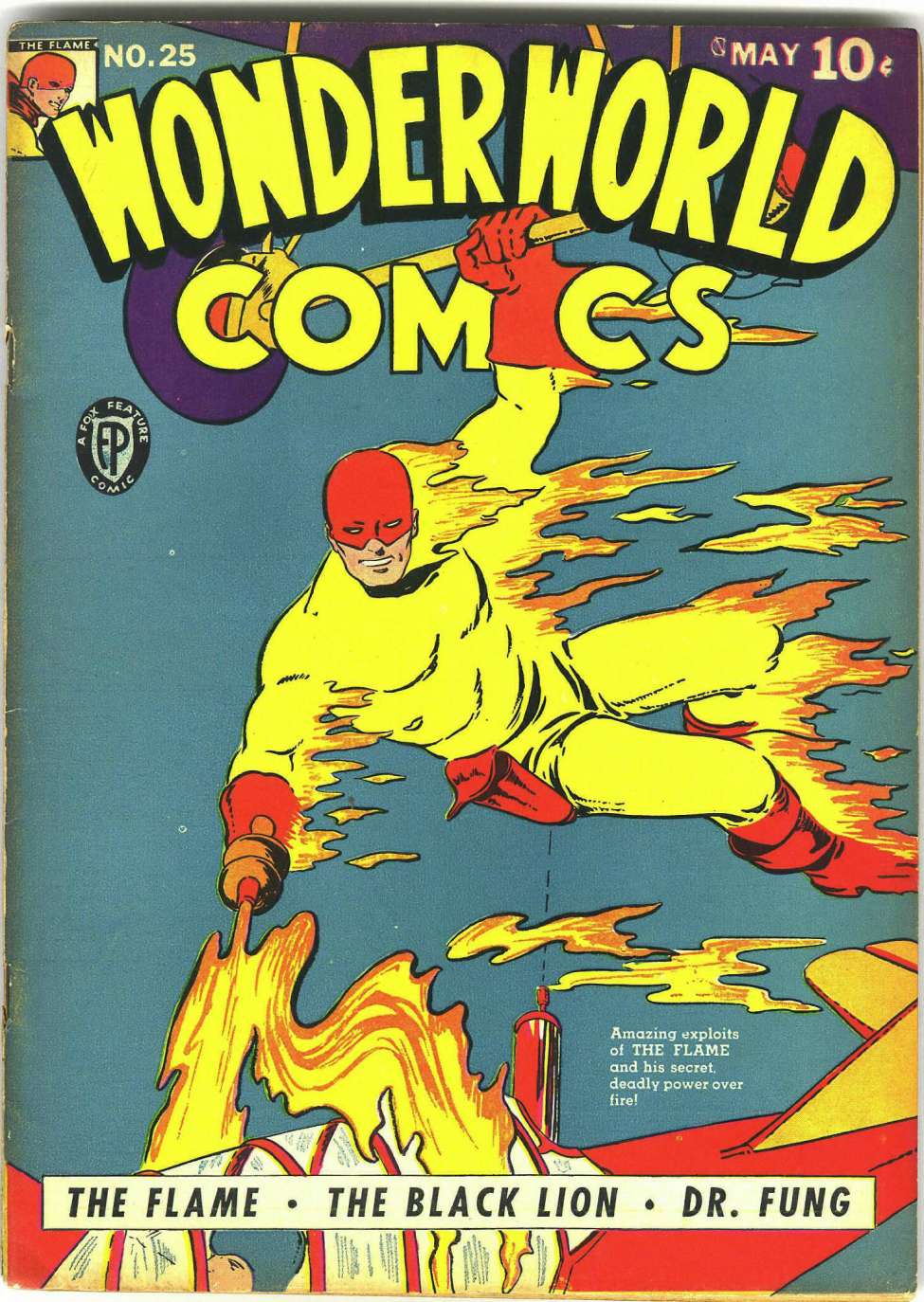 Comic Book Cover For Wonderworld Comics 25
