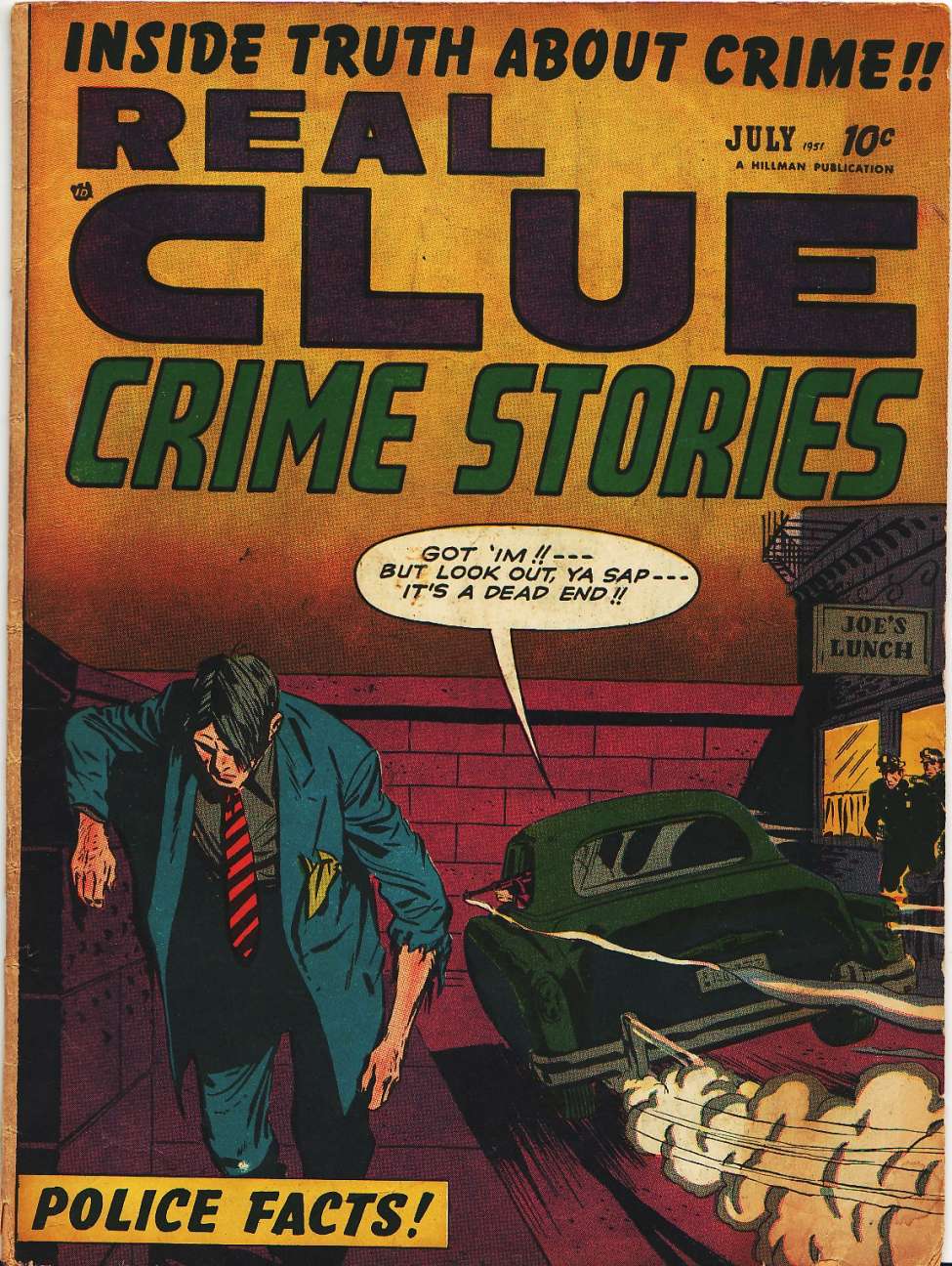 Book Cover For Real Clue Crime Stories v6 5