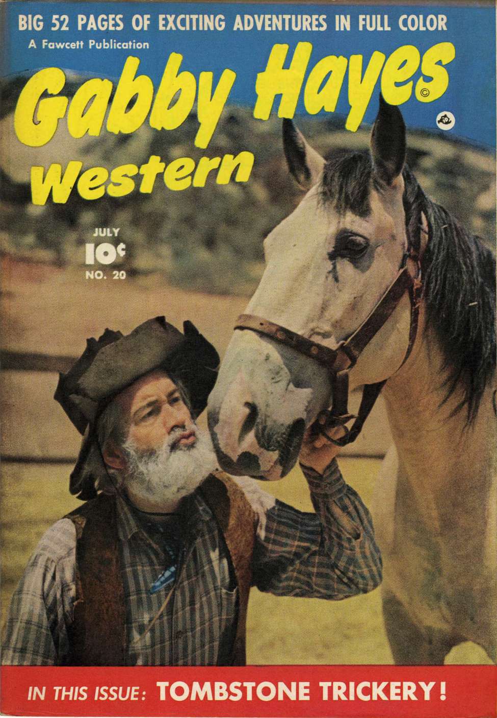 Comic Book Cover For Gabby Hayes Western 20