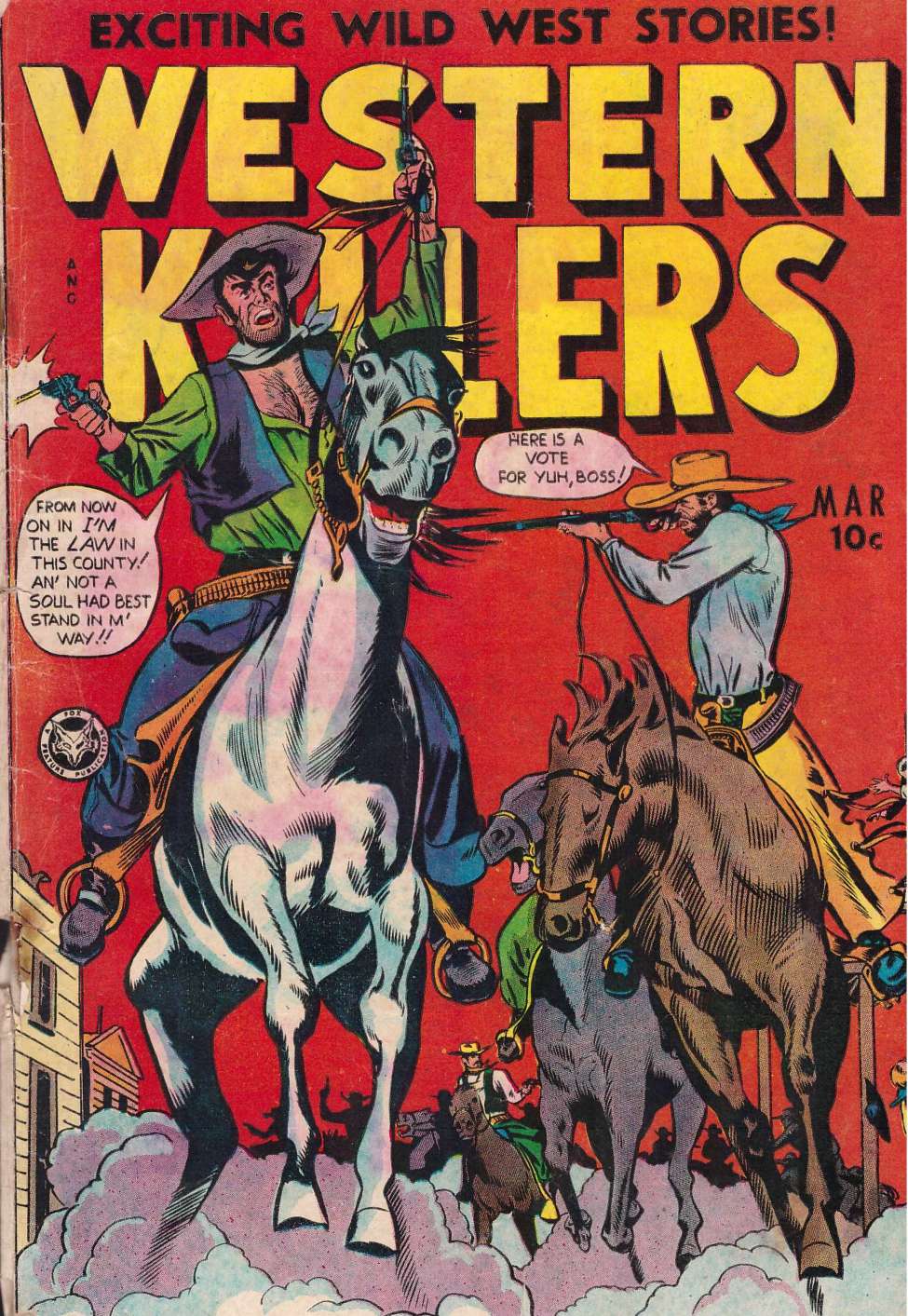 Comic Book Cover For Western Killers 63