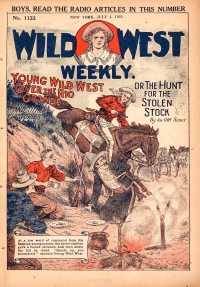 Large Thumbnail For Wild West Weekly 1133 - Young Wild West over the Rio Grande