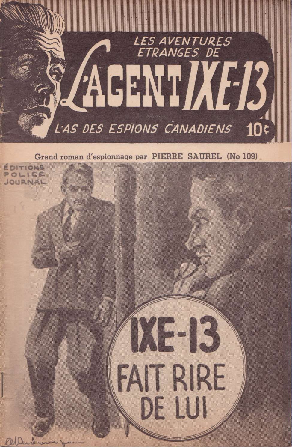 Comic Book Cover For L'Agent IXE-13 v2 109 - IXE-13 fait rire de lui