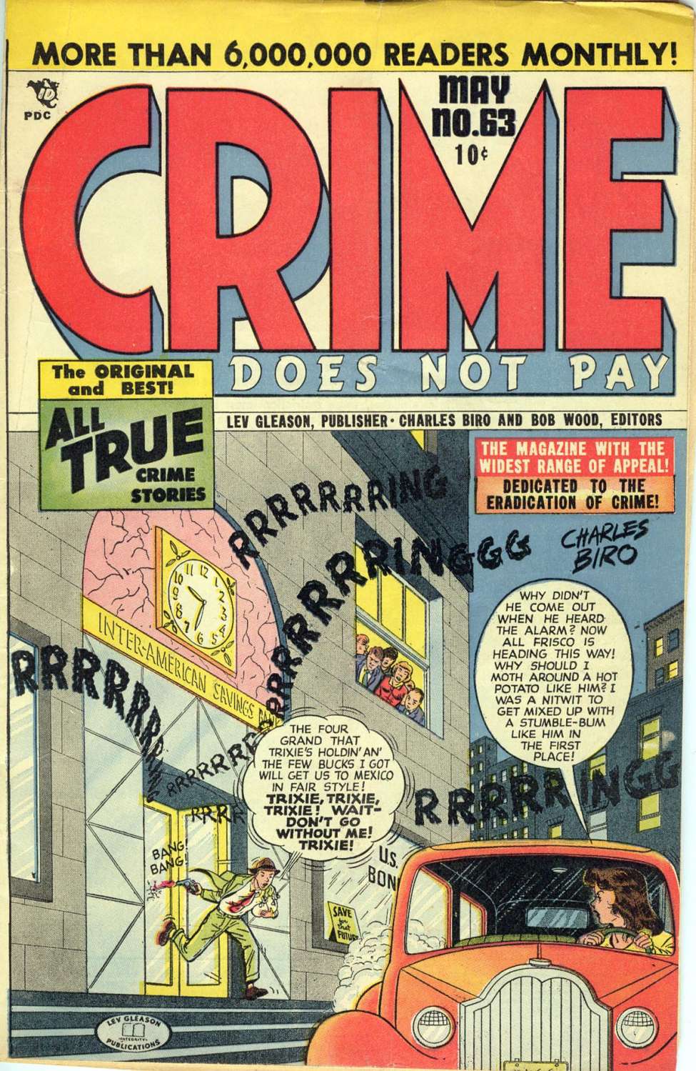 Book Cover For Crime Does Not Pay 63