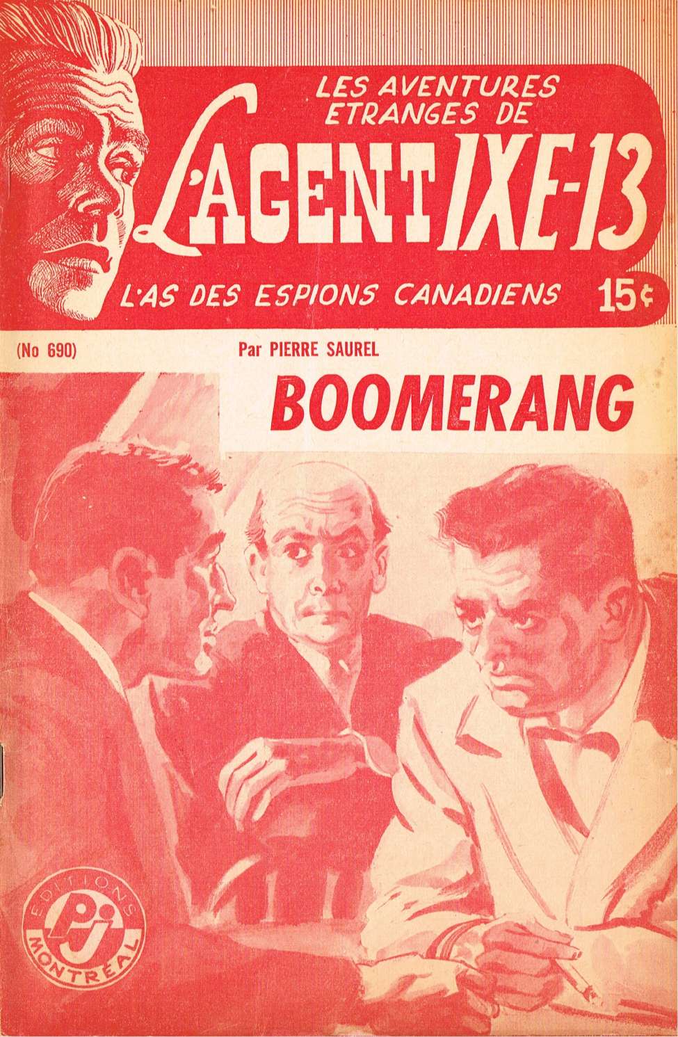 Book Cover For L'Agent IXE-13 v2 690 - Boomerang