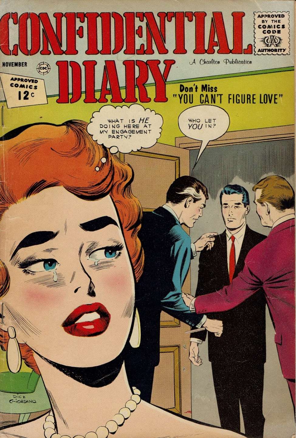 Comic Book Cover For Confidential Diary 15