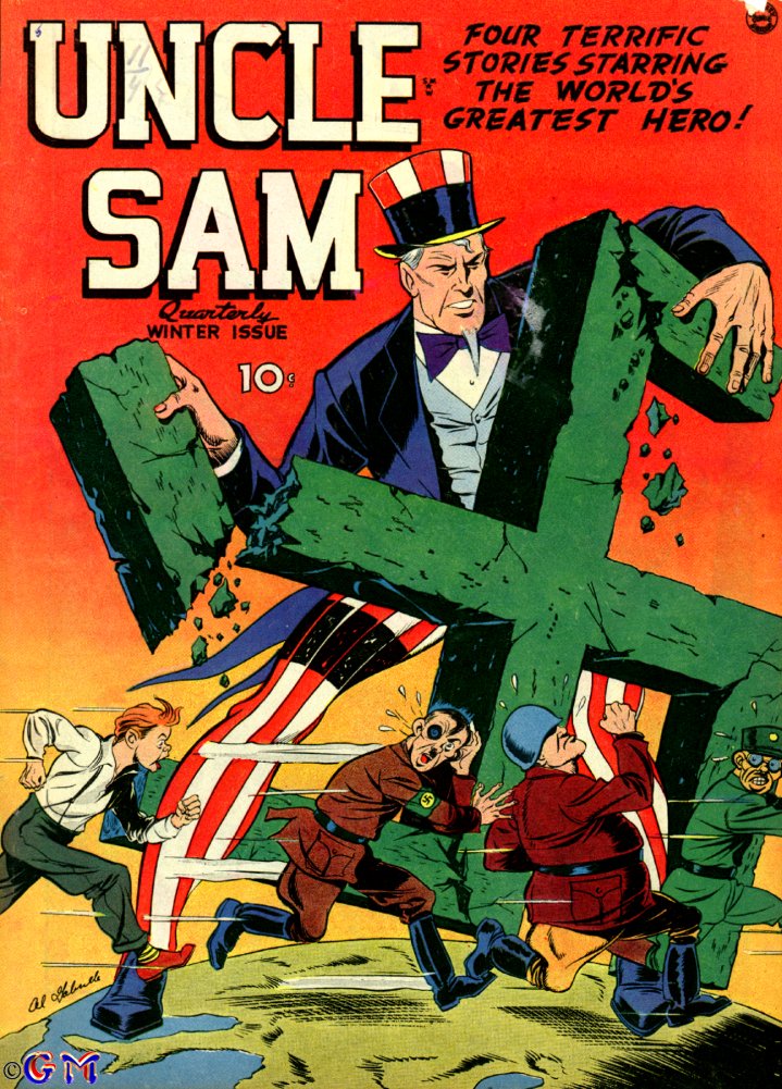 Book Cover For Uncle Sam Quarterly 5
