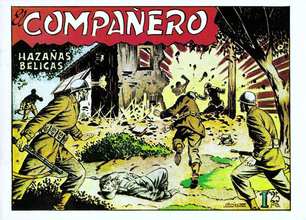 Comic Book Cover For Hazañas Belicas 27 - El Compañero