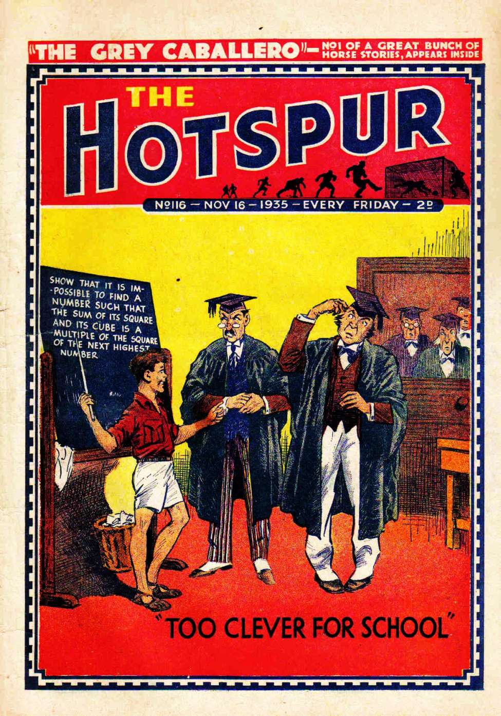 Book Cover For The Hotspur 116