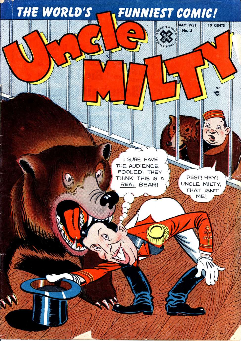 Comic Book Cover For Uncle Milty 3