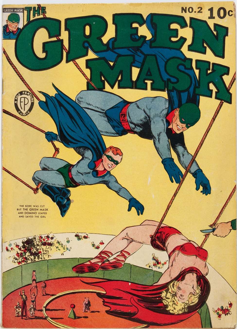 Comic Book Cover For The Green Mask v1 2