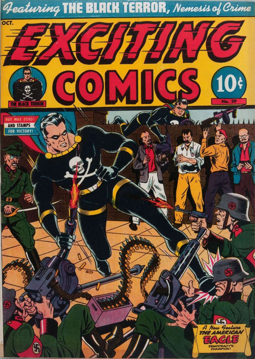 Comic Book Cover For Exciting Comics 29 - Version 2