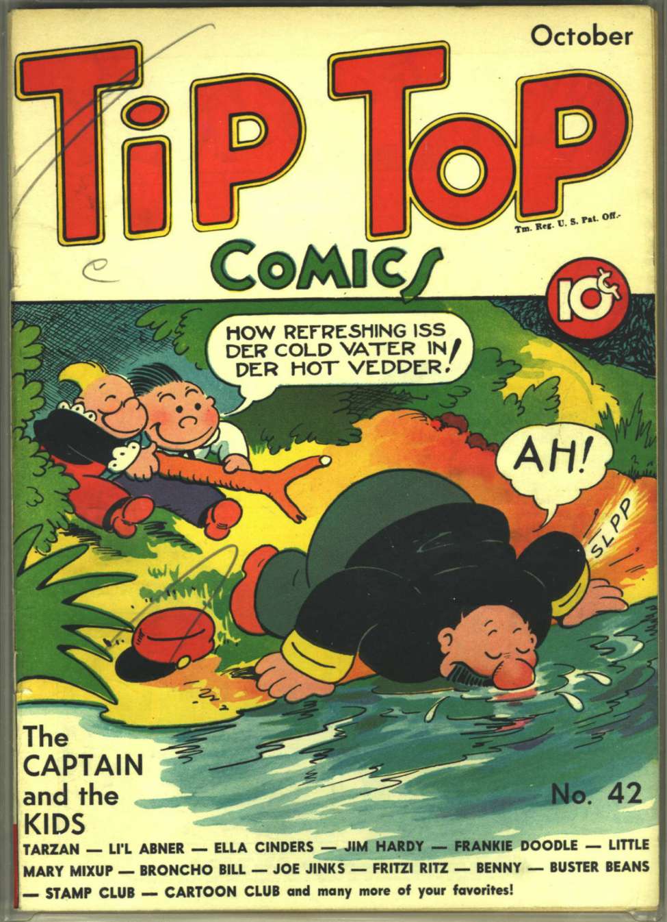 Comic Book Cover For Tip Top Comics 42
