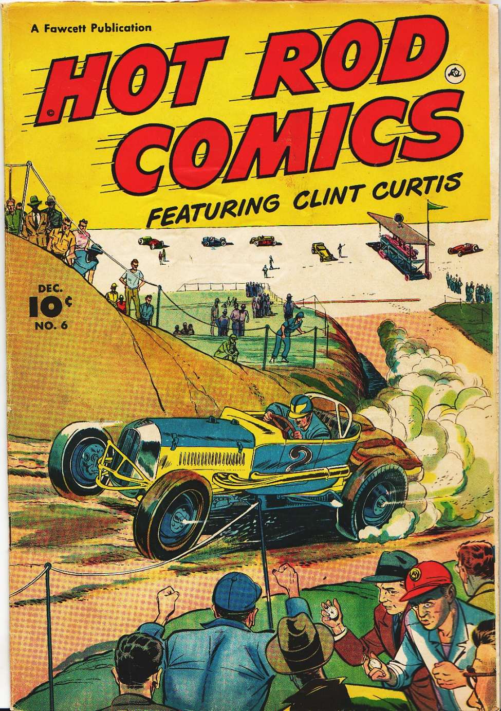 Comic Book Cover For Hot Rod Comics 6