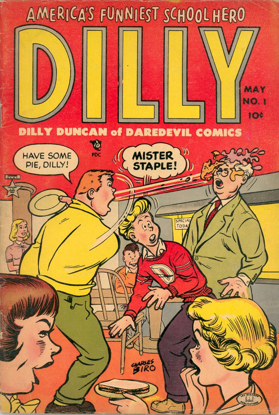 Comic Book Cover For Dilly 1