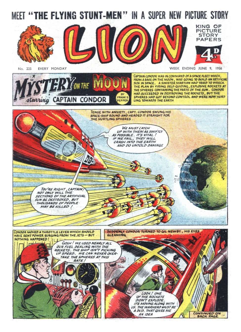 Comic Book Cover For Lion 225