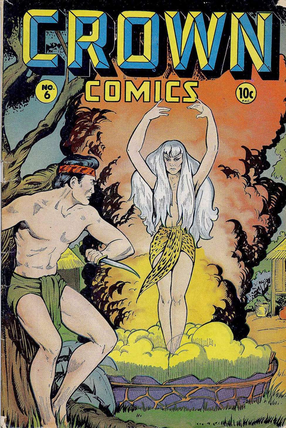 Comic Book Cover For Crown Comics 6