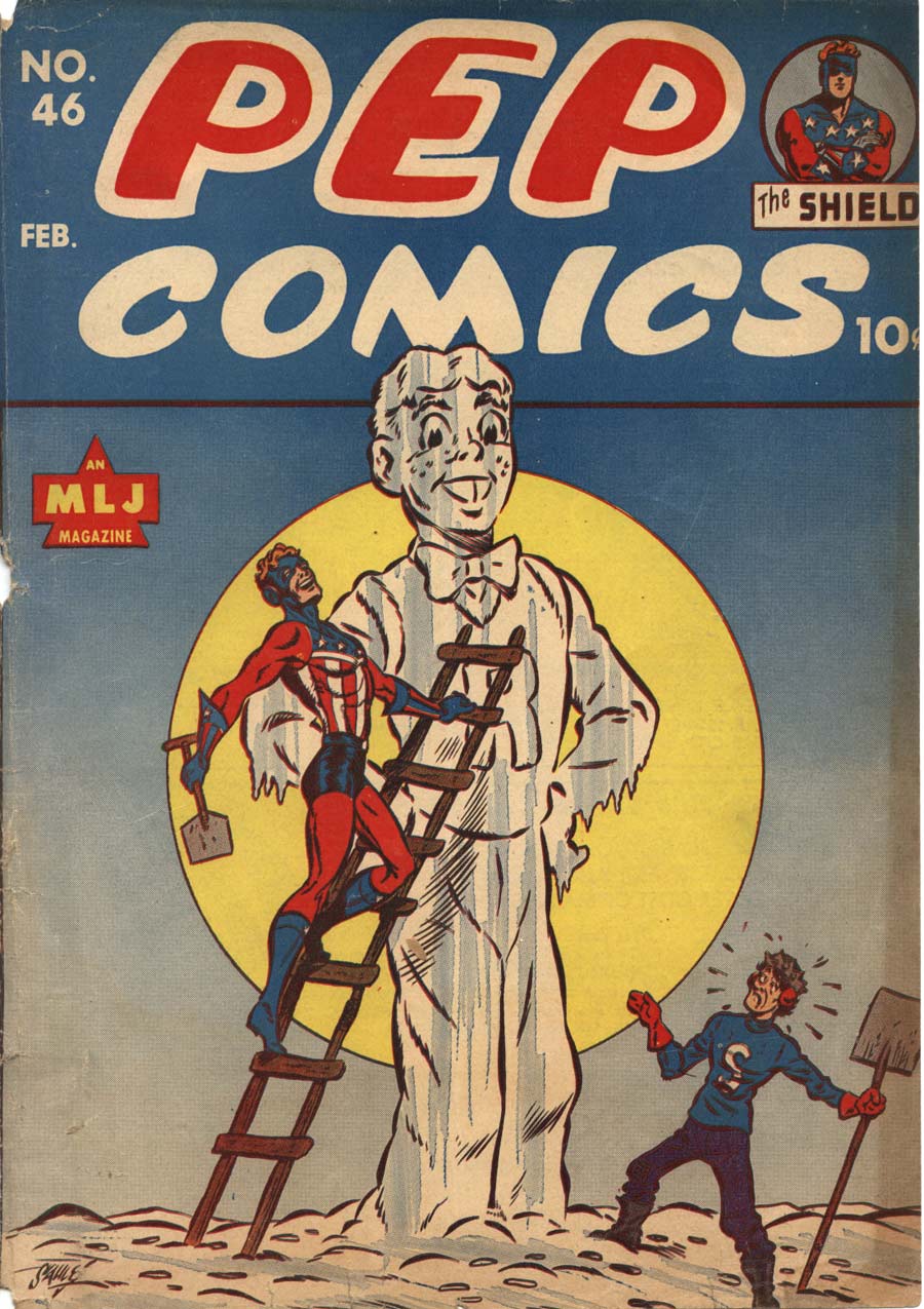 Book Cover For Pep Comics 46