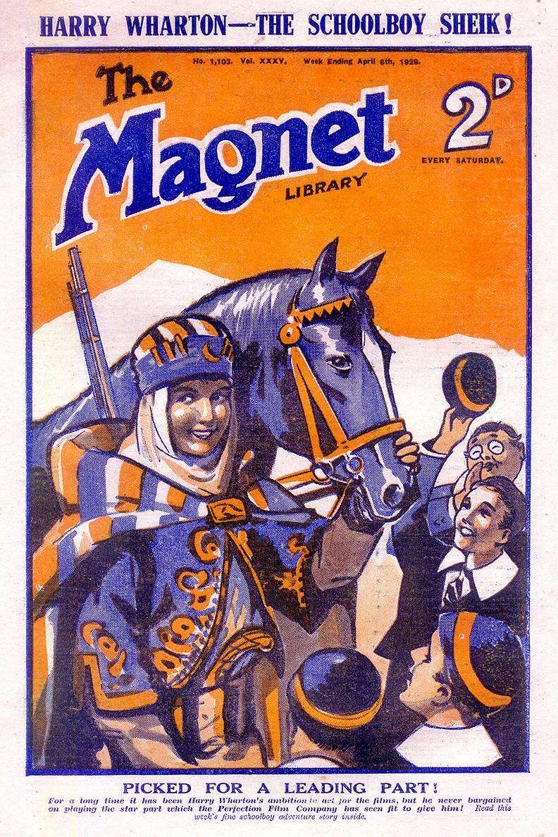 Book Cover For The Magnet 1103 - The Schoolboy Sheik!