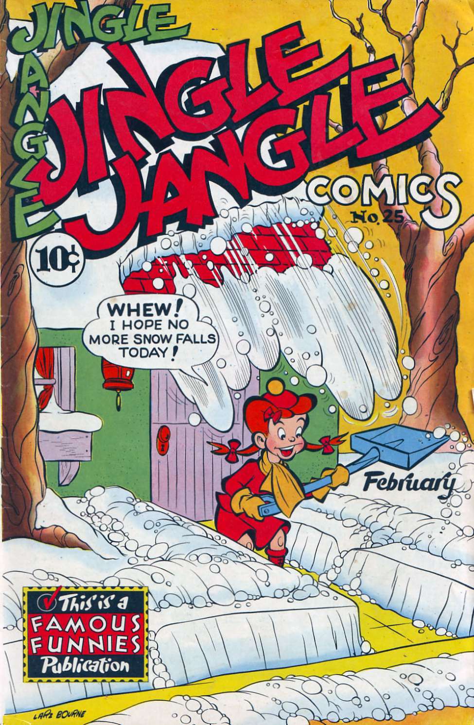 Book Cover For Jingle Jangle Comics 25