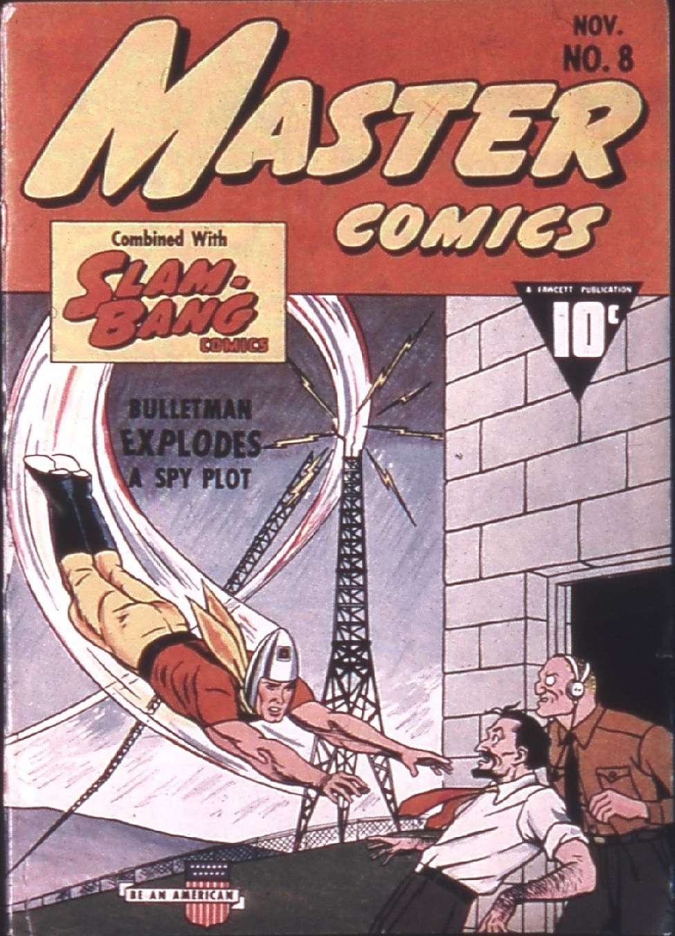 Book Cover For Master Comics 8 (fiche)