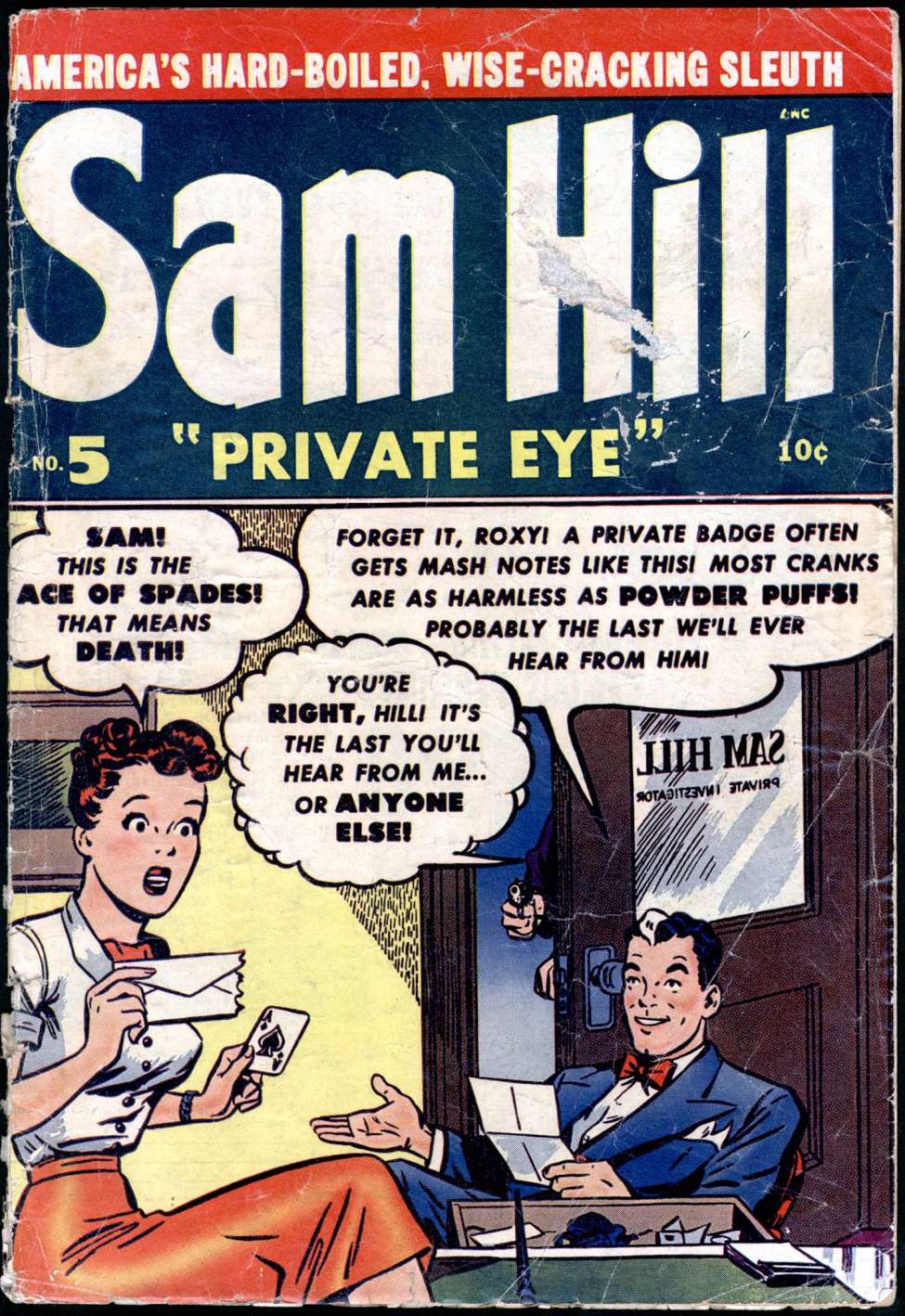 Comic Book Cover For Sam Hill Private Eye 5