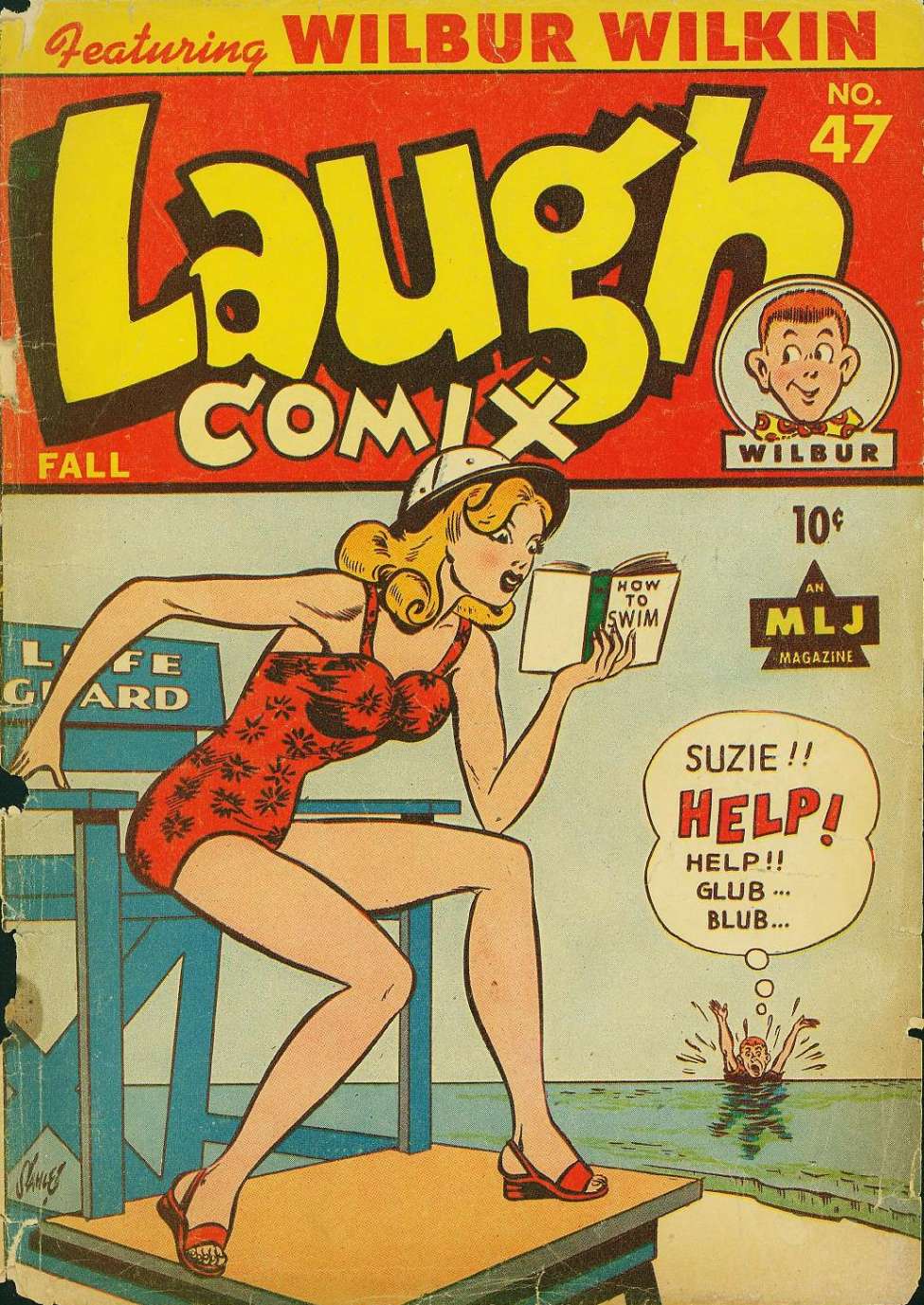 Comic Book Cover For Laugh Comix 47