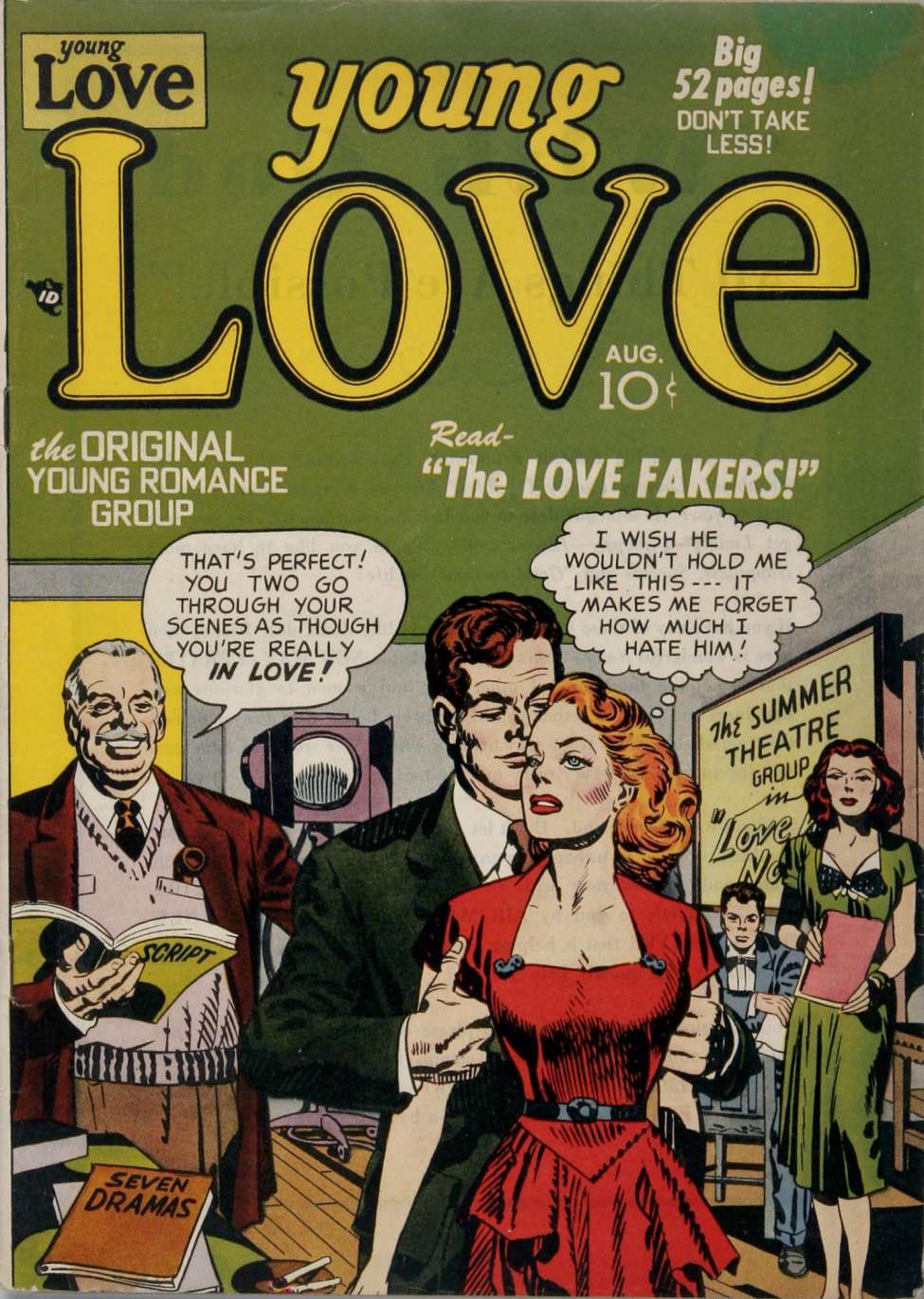 Comic Book Cover For Young Love 12