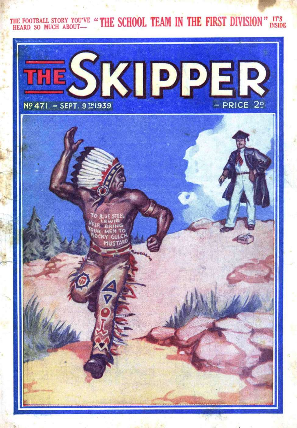 Comic Book Cover For The Skipper 471
