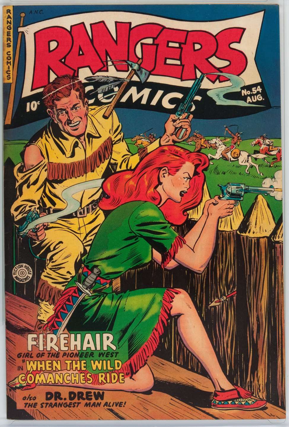 Comic Book Cover For Rangers Comics 54