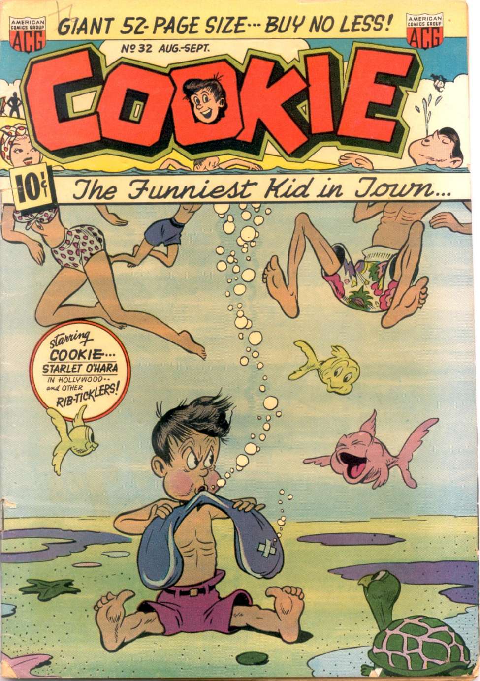 Comic Book Cover For Cookie 32