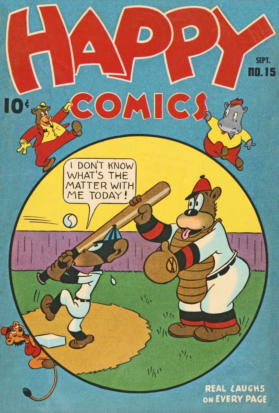 Book Cover For Happy Comics 15 - Version 1