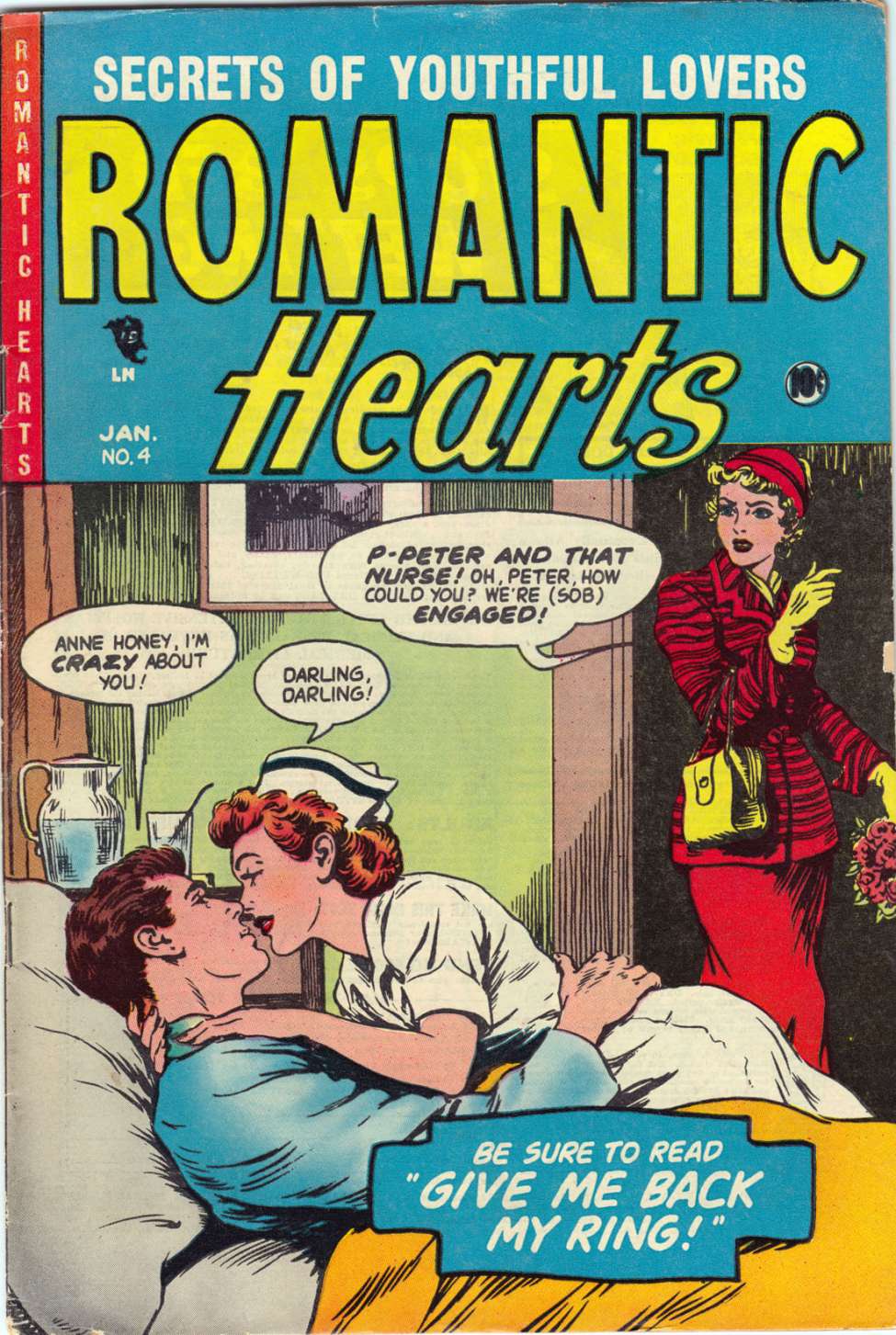 Comic Book Cover For Romantic Hearts v2 4