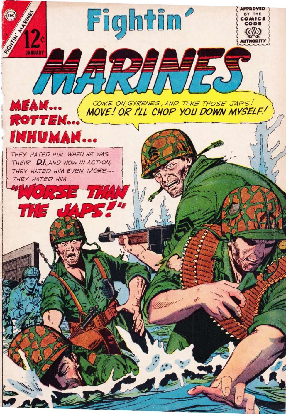 Comic Book Cover For Fightin' Marines 67