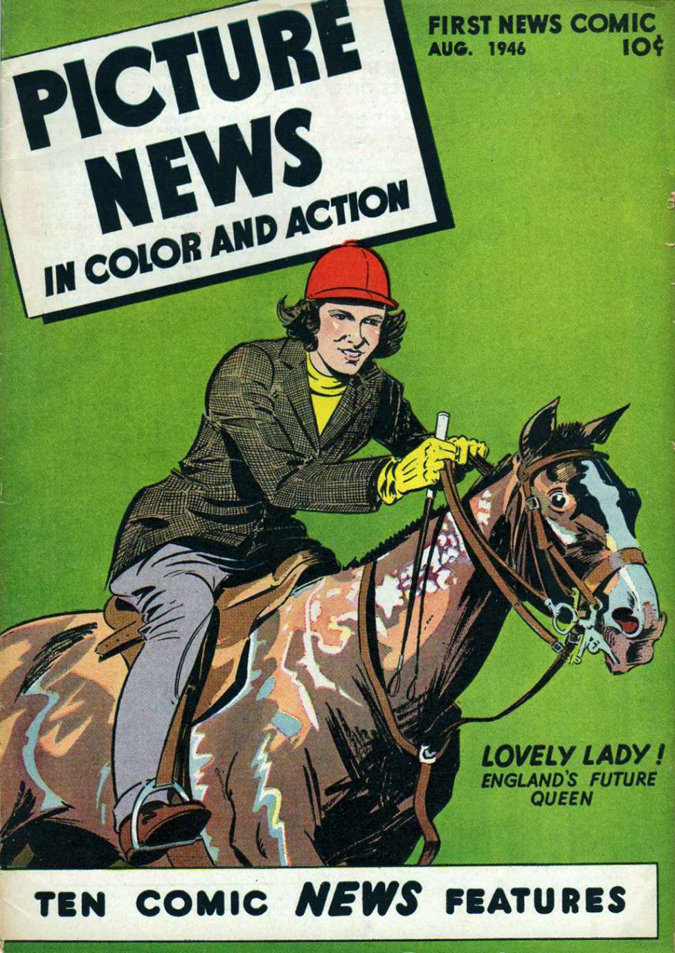 Comic Book Cover For Picture News 7
