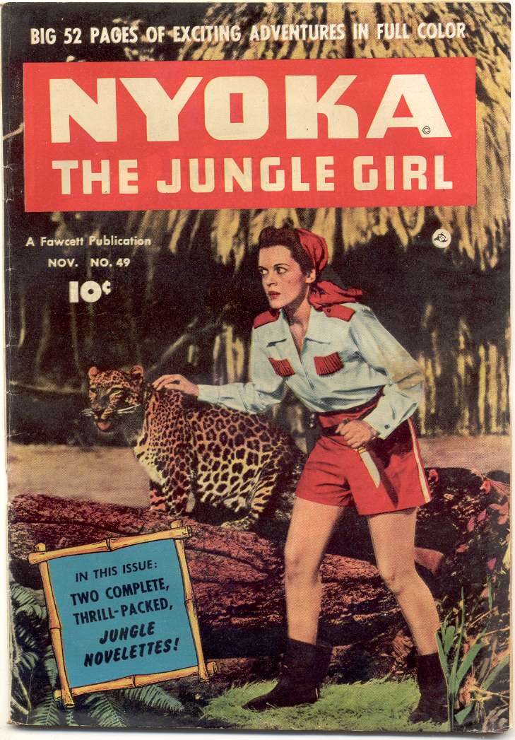Book Cover For Nyoka the Jungle Girl 49 - Version 1