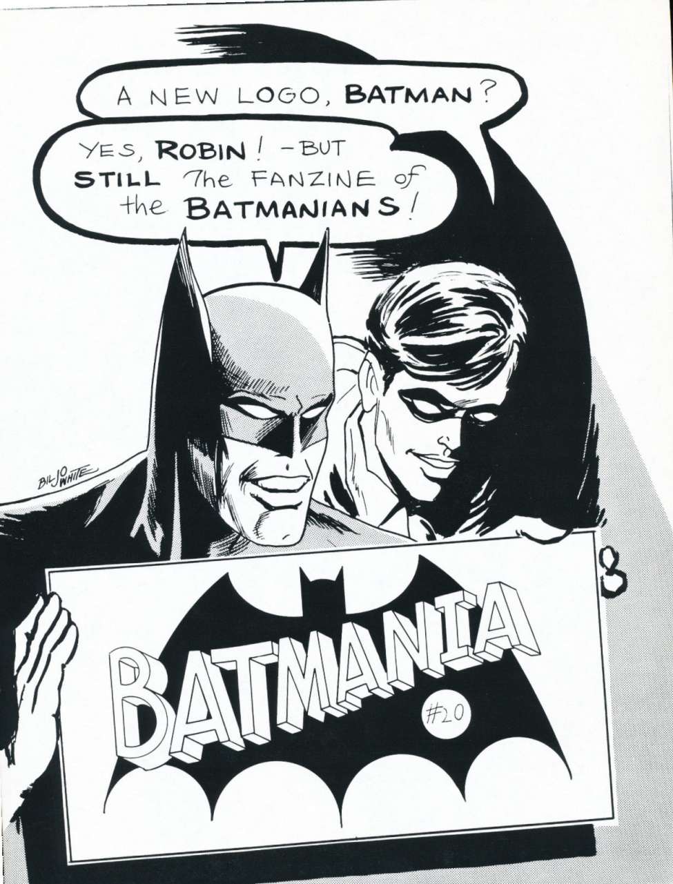 Book Cover For Batmania 20