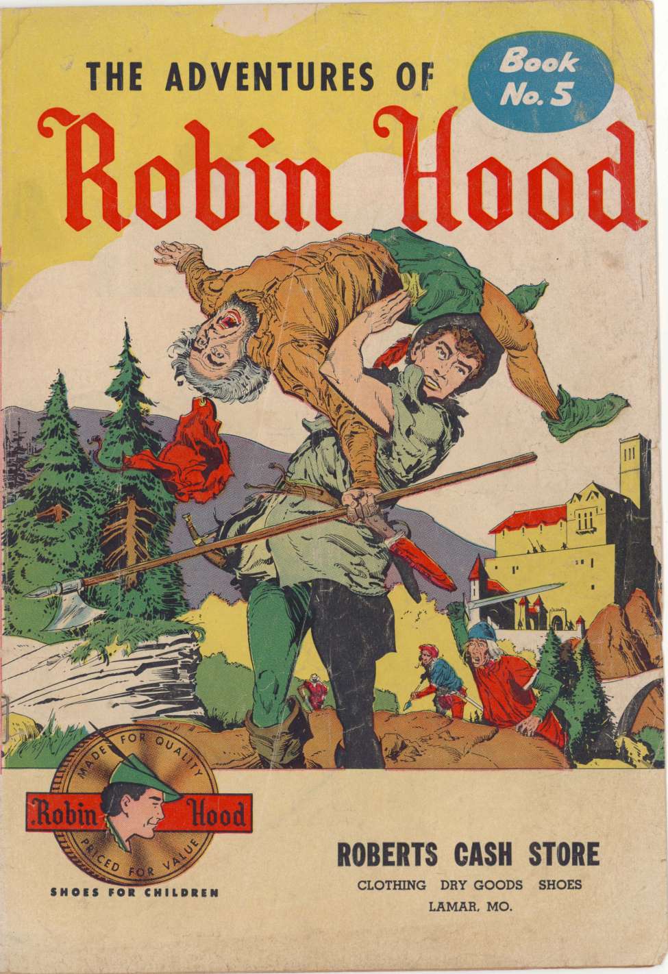 Book Cover For The Adventures of Robin Hood 5