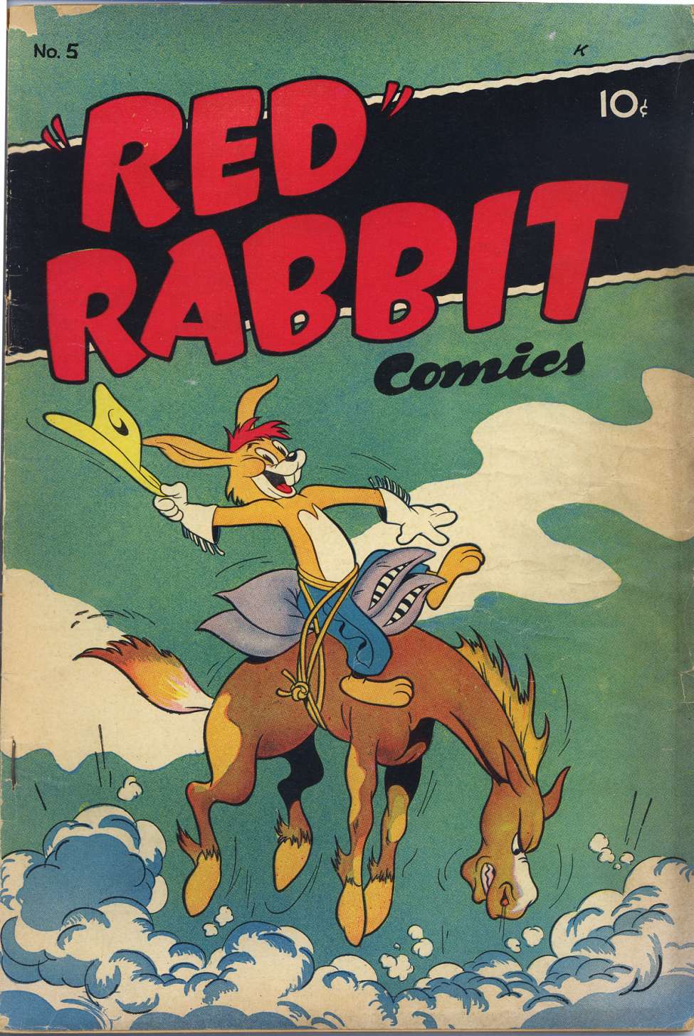 Comic Book Cover For Red Rabbit 5