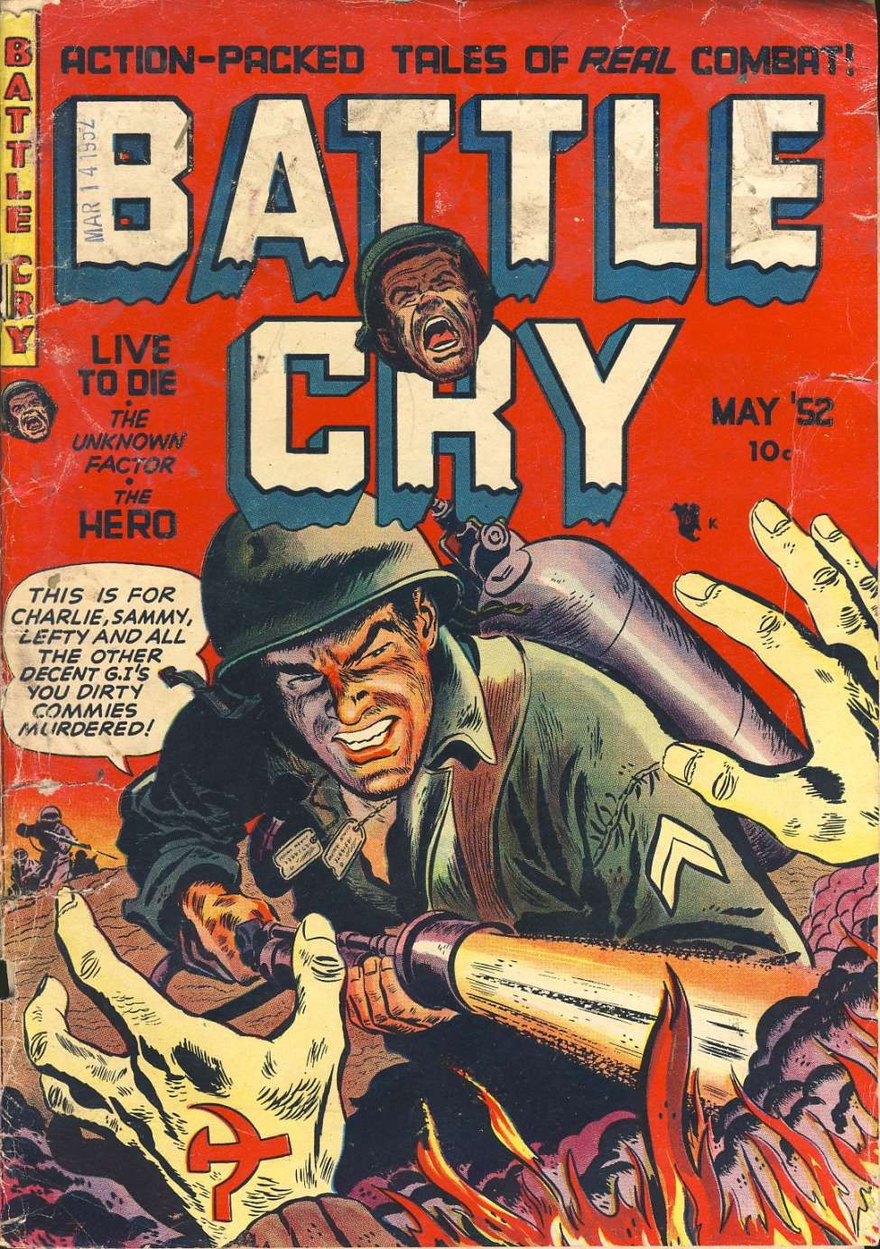 Comic Book Cover For Battle Cry 1