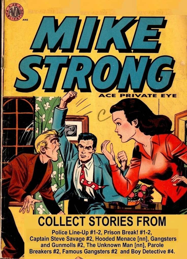 Book Cover For Mike Strong - Ace Private Eye (Revised)