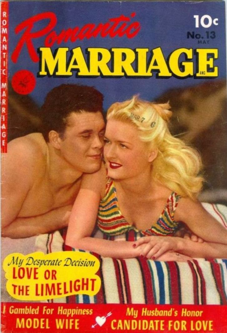 Comic Book Cover For Romantic Marriage 13 - Version 1