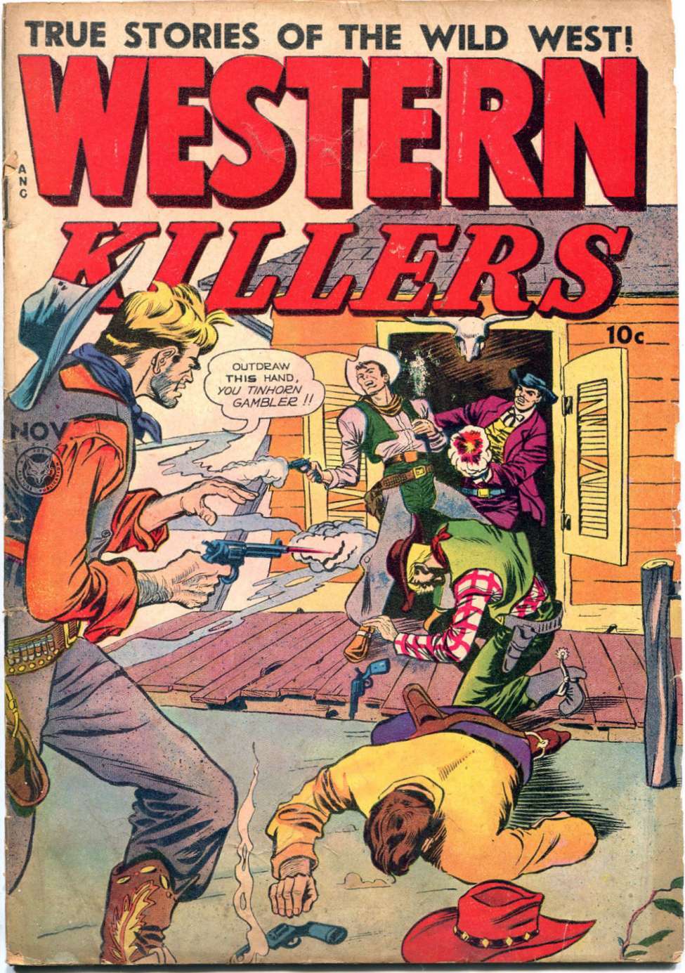Comic Book Cover For Western Killers 61 - Version 1