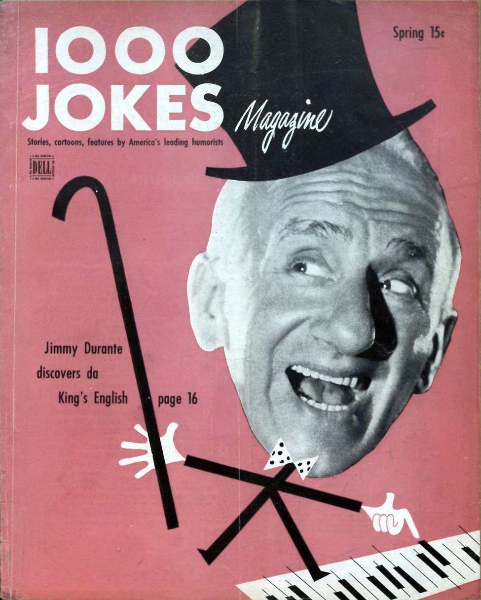 Comic Book Cover For 1000 Jokes Magazine 50
