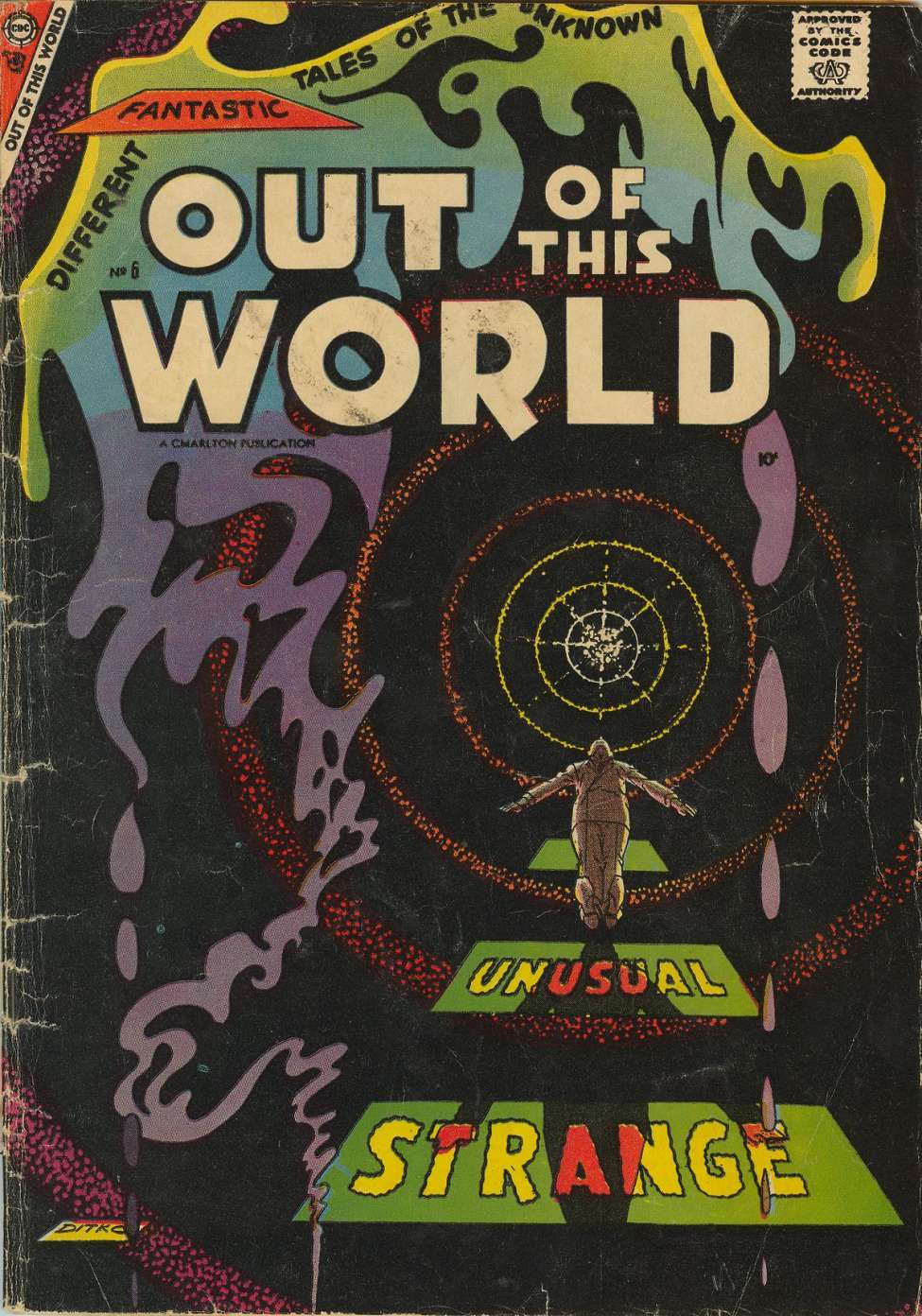 Comic Book Cover For Out of This World 6
