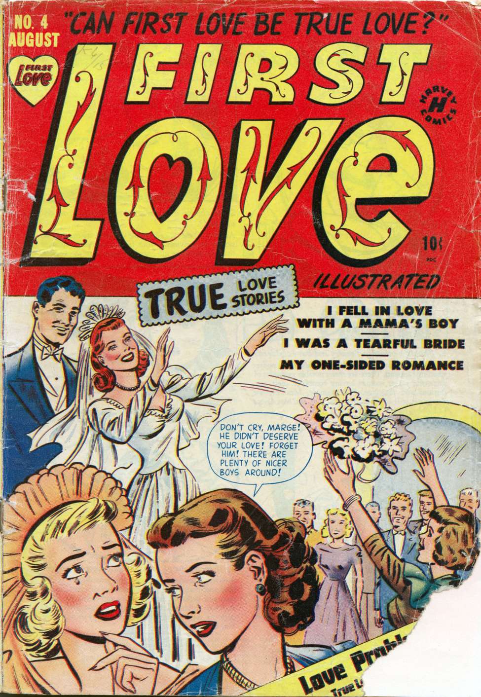 Comic Book Cover For First Love Illustrated 4