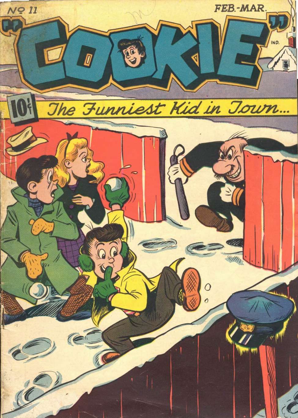 Comic Book Cover For Cookie 11