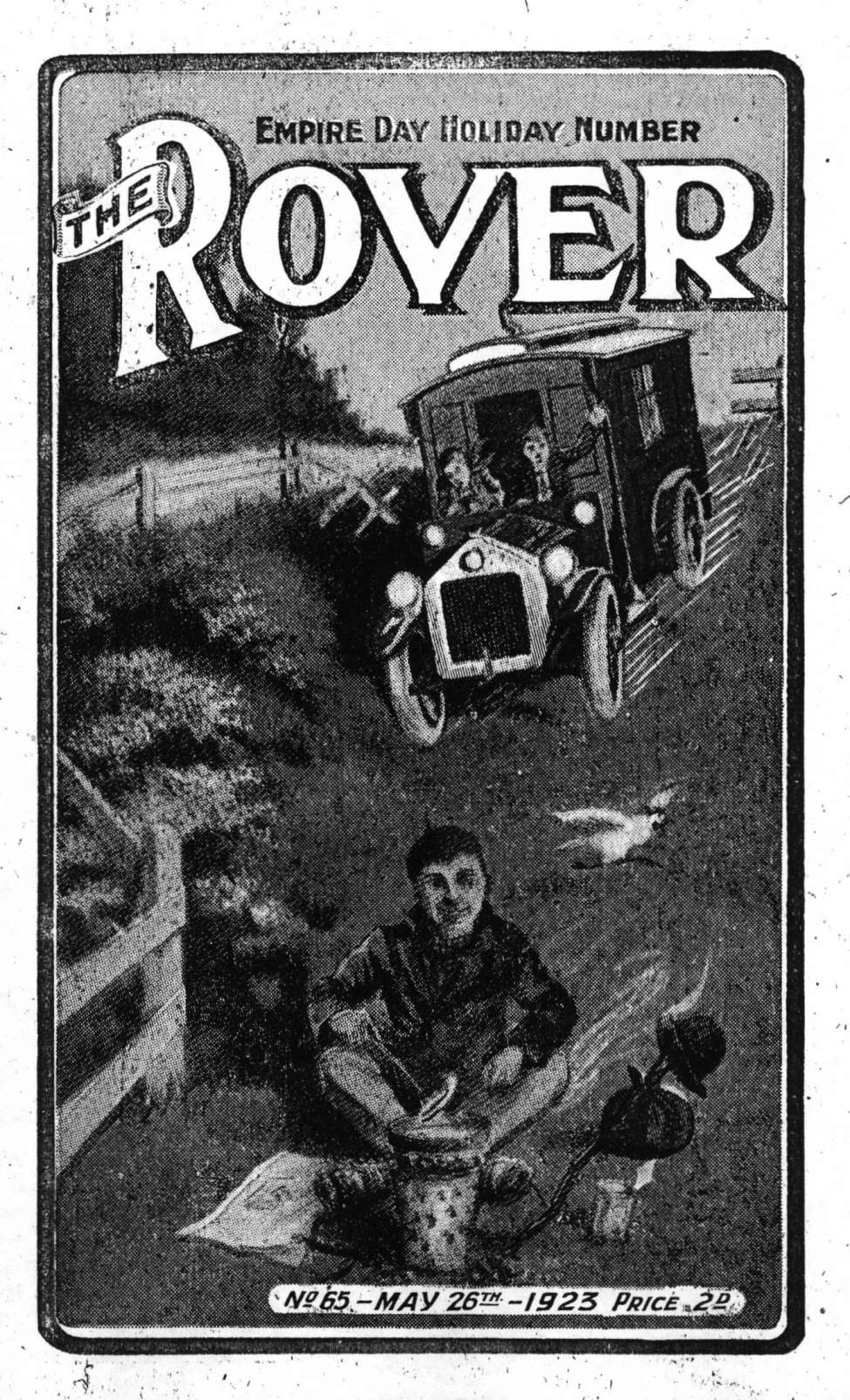 Comic Book Cover For The Rover 66