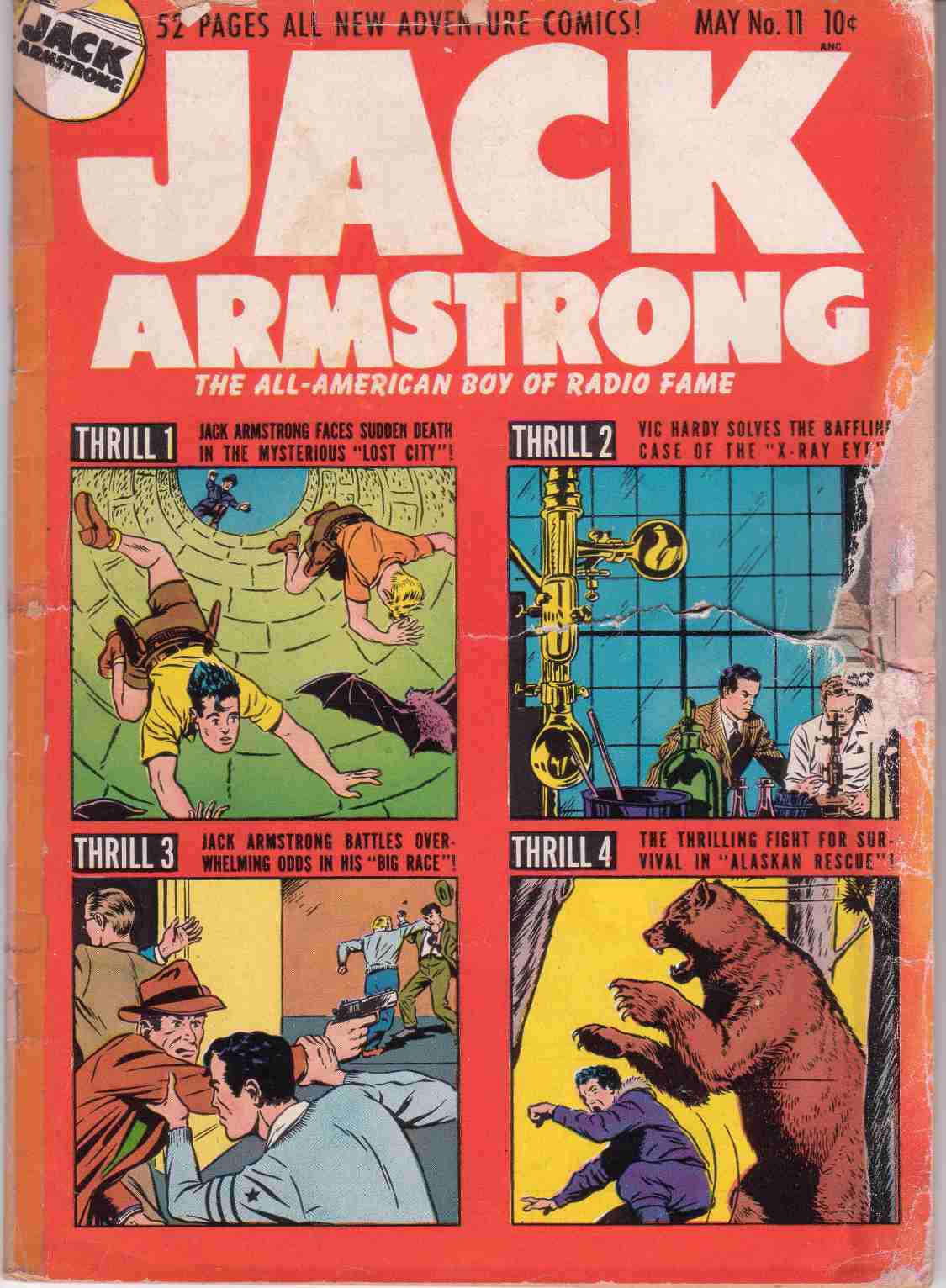 Book Cover For Jack Armstrong 11